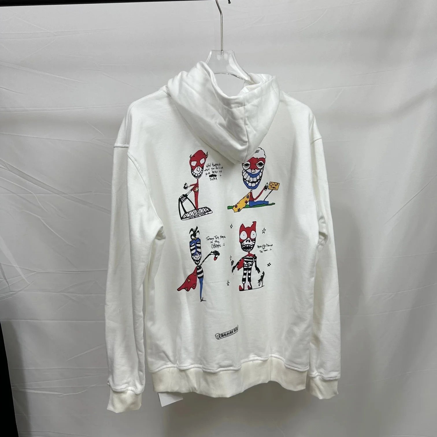 Little Man Skull White / S