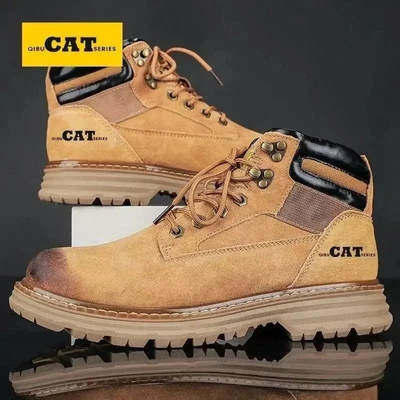 CAT Boot Mid Wheat