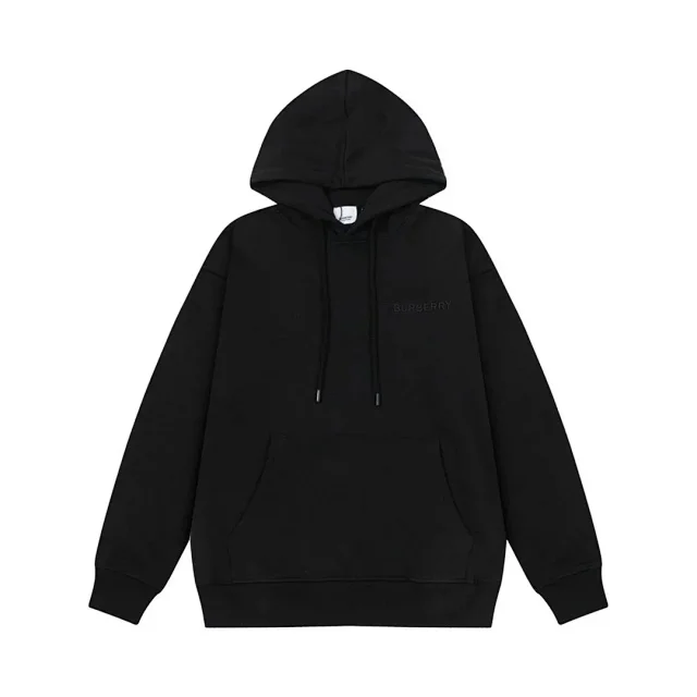 Burberry Hoodies & Sweatshirts Check-Lined Hooded Sweatshirt product detail image 8