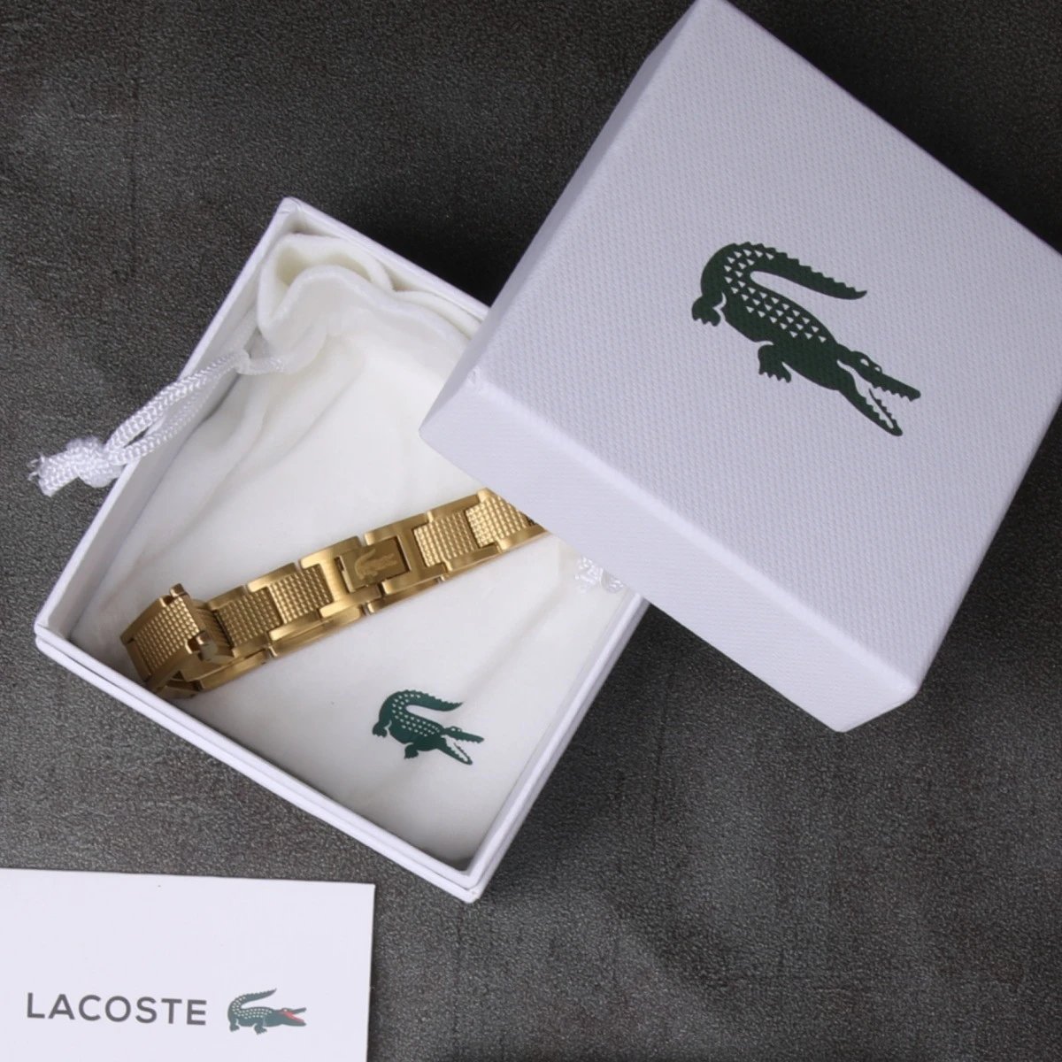 NO.03 Large Crocodile Gold + Box