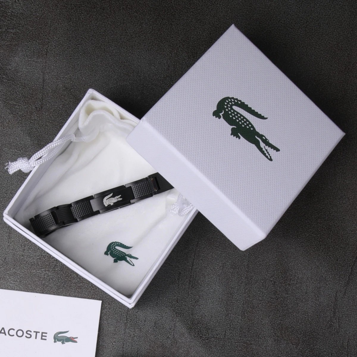 NO.03 Large Crocodile Black + Box