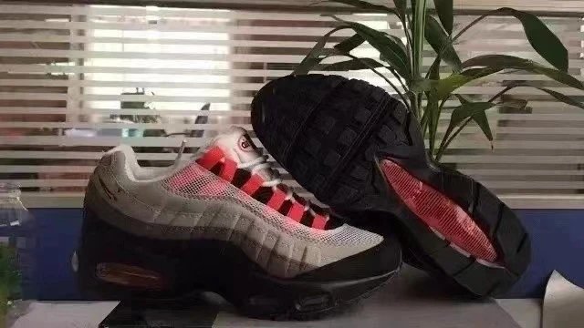 Style 95-36-46-Grey Black Dark Pink Swoosh