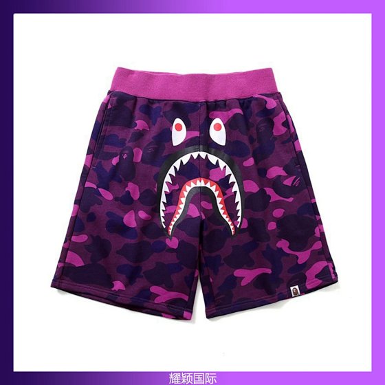 BAPE Shark Camo Casual Shorts (DK)