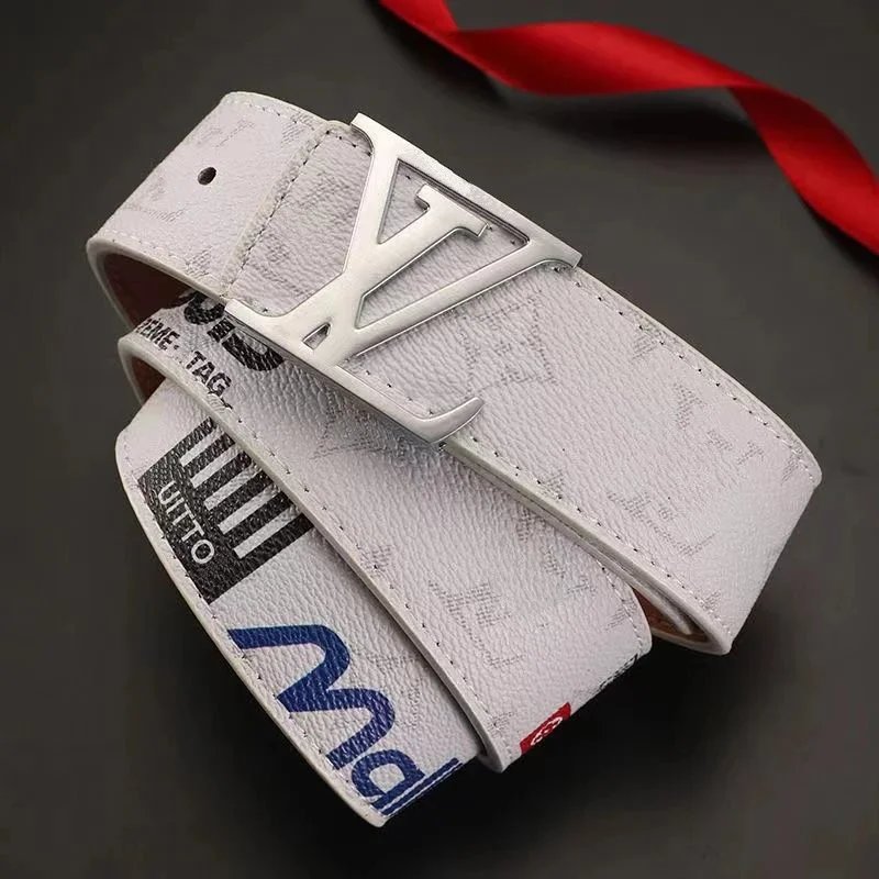 White Plain Silver Buckle [Complimentary Hole Punch]