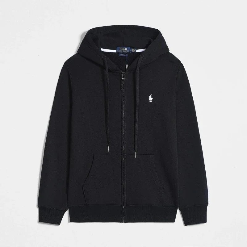 Y14 · White rope zipper with navy blue and white label