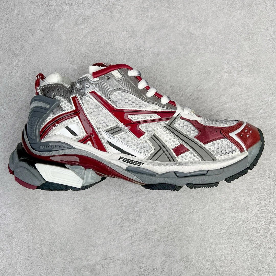Grey White Red