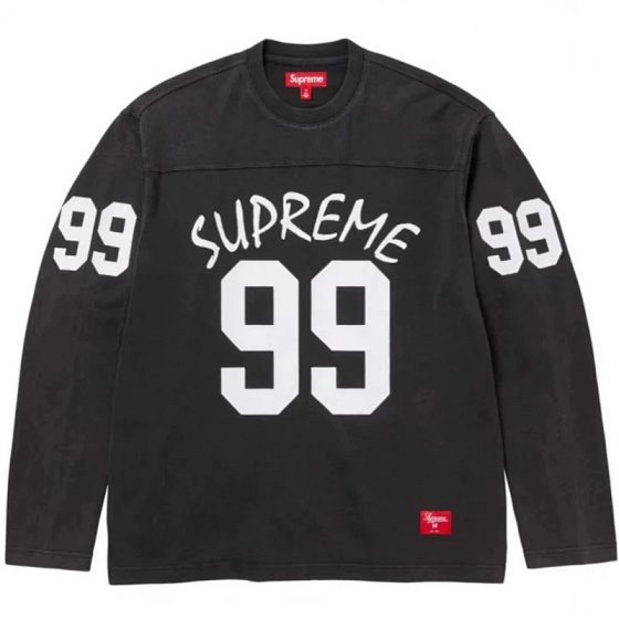 New Supreme Style Jersey Hoodie