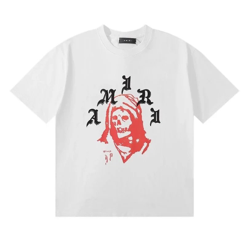 工厂自营高品质美式印花短袖8 8
