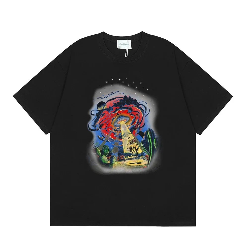 工厂自营高品质热带风印花短袖11 8