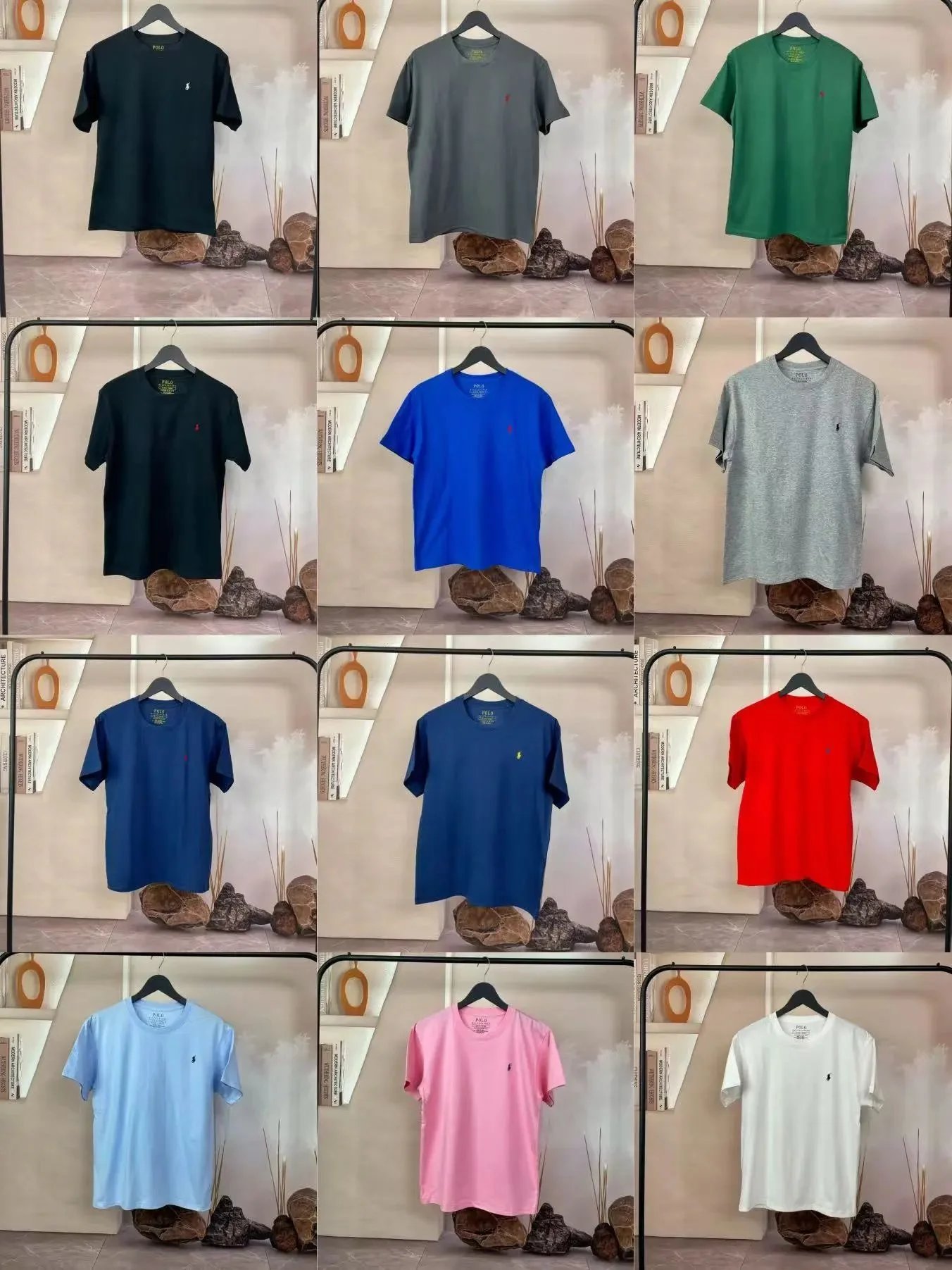 Men's Polo T-Shirts in Multiple Colors