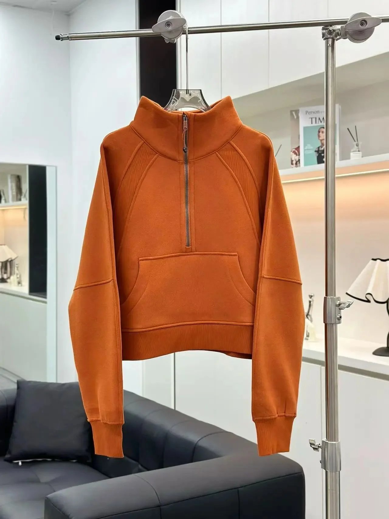 Jiao Orange Hoodie