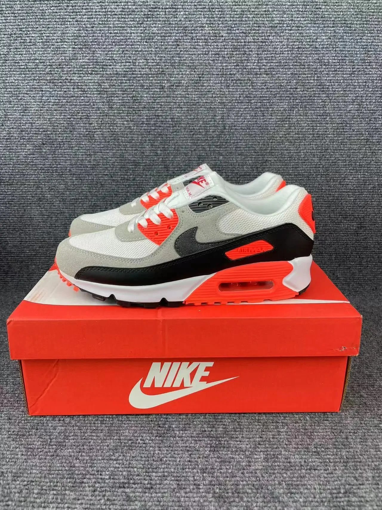 White/Black/Orange