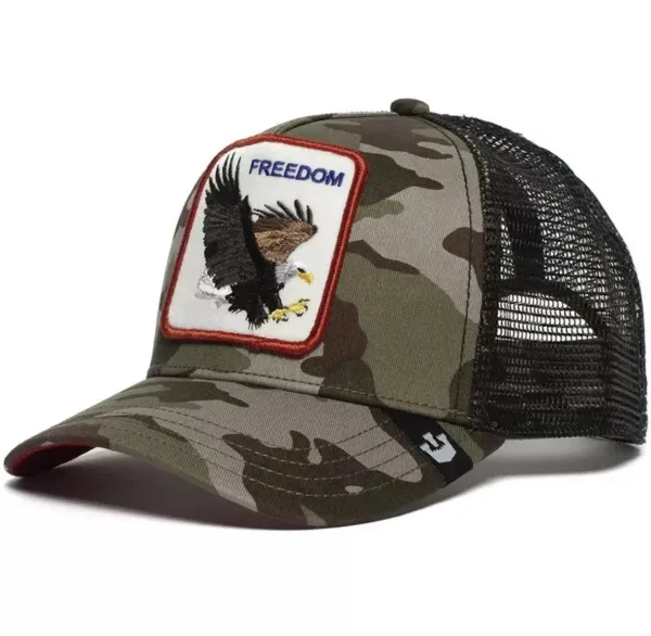 Goorin Bros Animal Patch Trucker Cap Multicolor Baseball Cap - 31