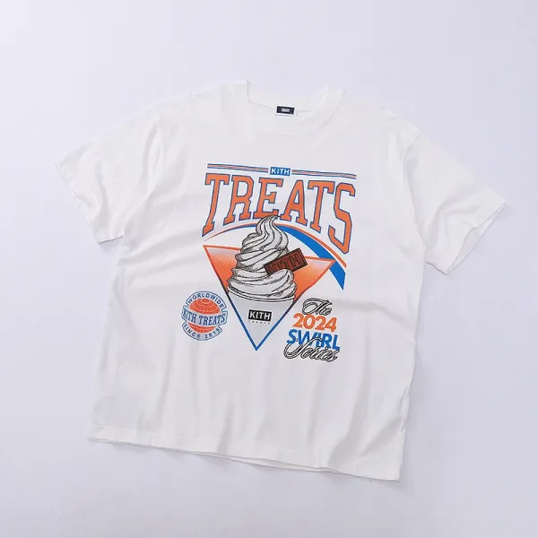 Kith Box Logo White T-Shirt - 13
