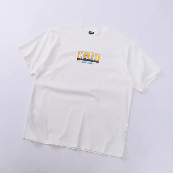 Kith Box Logo White T-Shirt - 25