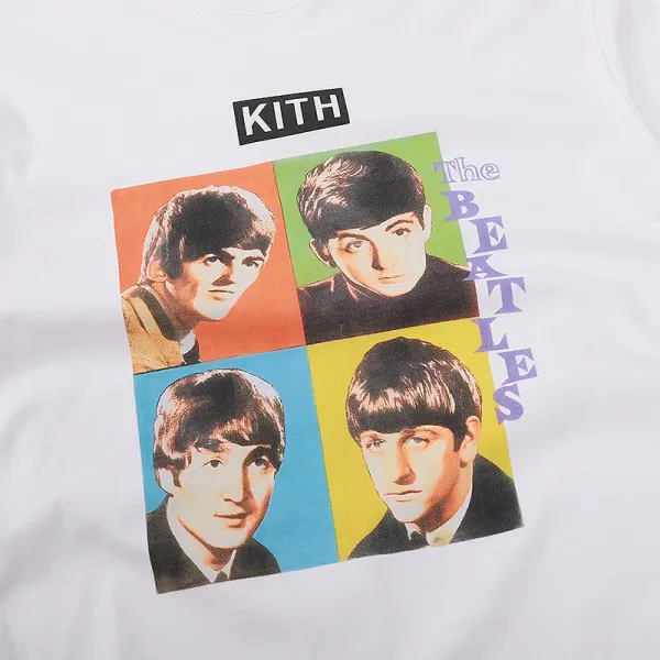 Kith Box Logo White T-Shirt - 28