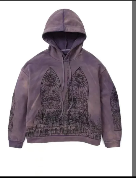 Gallery Dept Ivy Hoodie Olive Green - 9