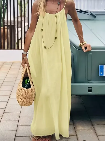 Design Backless Tie-Waist Mint Green Maxi Dress - 30