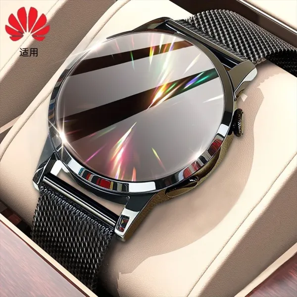 Design Huawei Smartwatch Black Mesh Band Smartwatch Smartwatches - 1