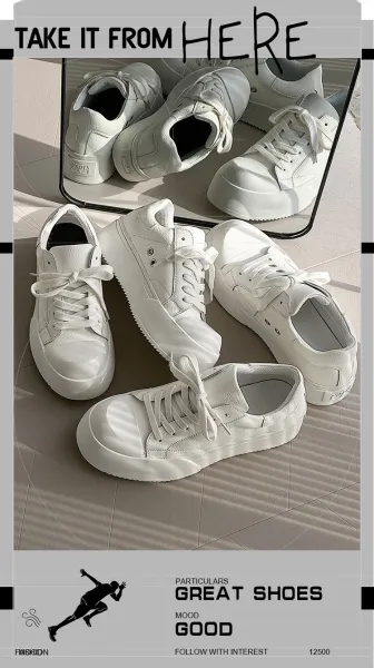 Design Chunky Platform Sneakers White - 2