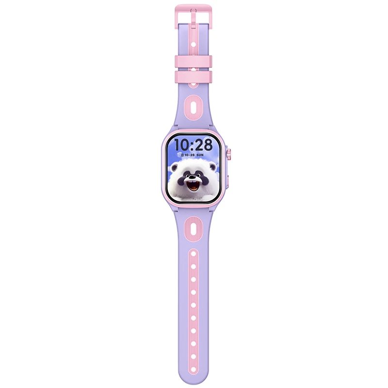 Smart Children Watch Purple Pink Casual Smartwatch