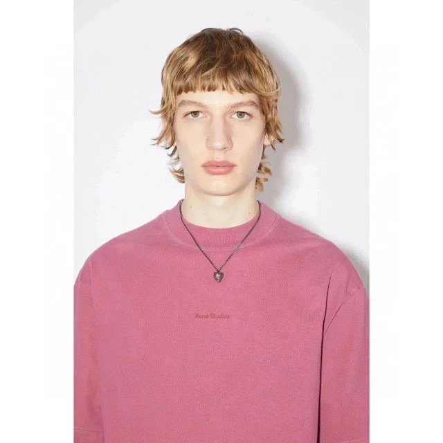Oversized Cotton T-Shirt Black Beige Gray Pink White Minimalist