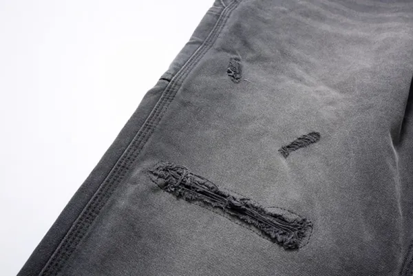 Carhartt Work In Progress Distressed Gray Denim Pants Jeans - 49