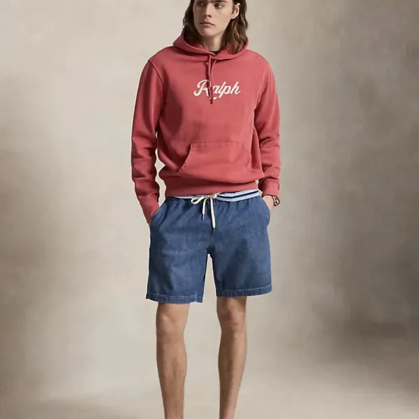 Polo Ralph Lauren Script Logo Hoodie Red - 1