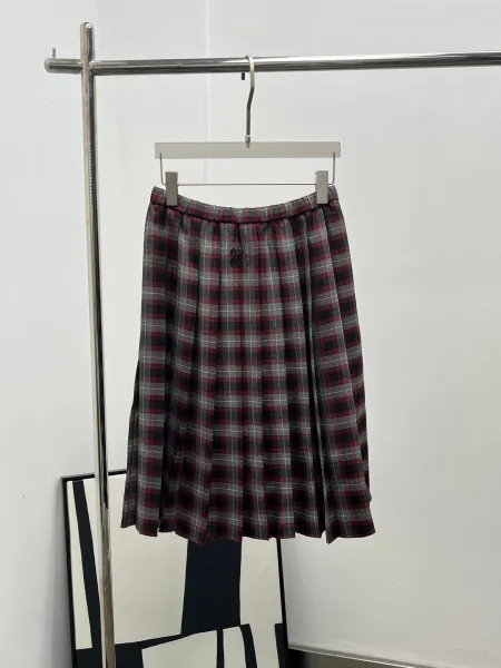 Design Plaid Western Shirt Burgundy Gray Multicolor Shirt Tops Shirt - 11