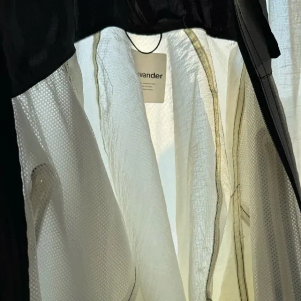 Design ROA x And Wander Lightweight Hooded Windbreaker Beige Outerwear - 32