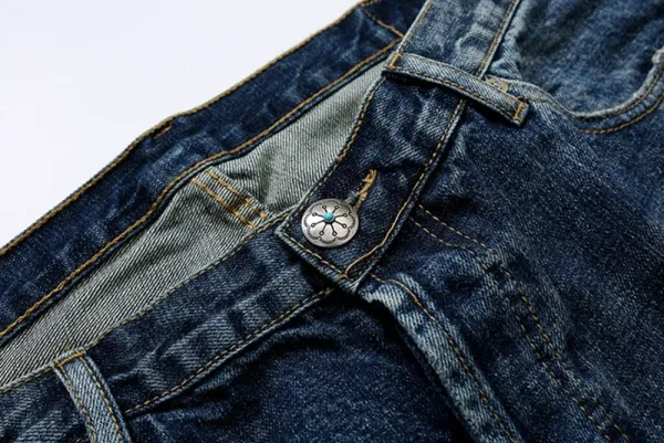 Design Paint-Splatter Washed Denim Jeans - 24