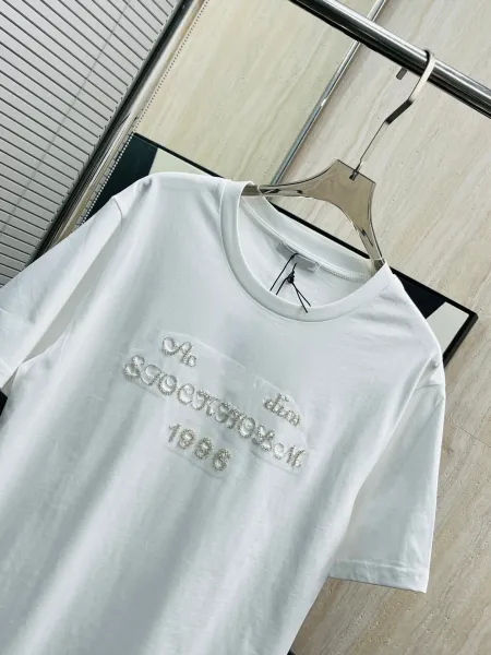 Dior Stockx 1996 White Embellished T-Shirt - 8