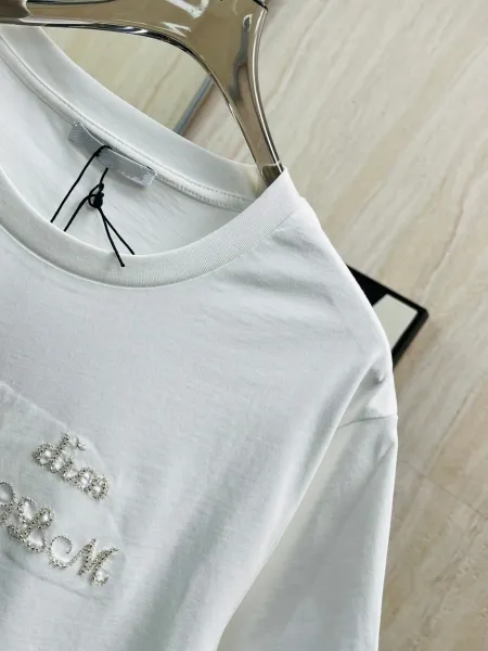 Dior Stockx 1996 White Embellished T-Shirt - 10