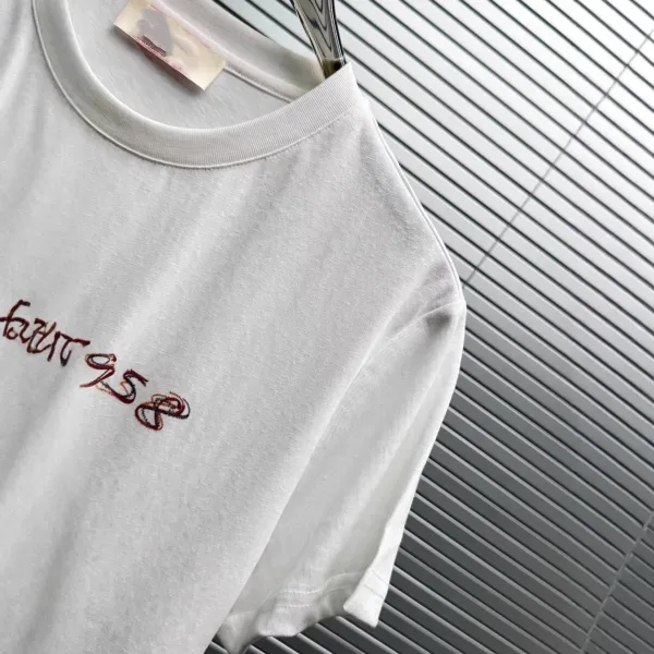 Design Cha 1958 Illustration White T-Shirt - 5