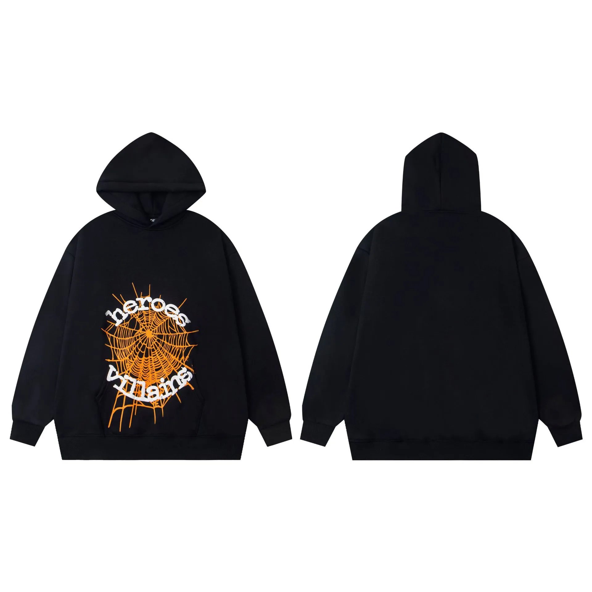 Spöder Spider Web Zip-Up Hoodie Black - 11