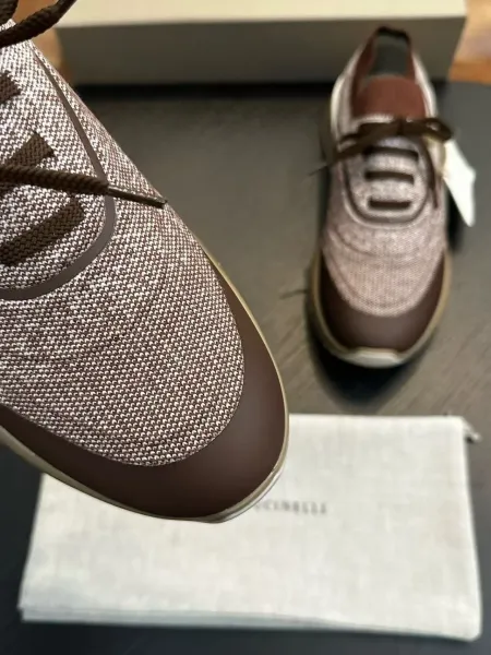Design Brunello Cucinelli Chunky Sneaker Black Gold Sneakers Chunky Sneakers - 15