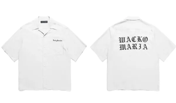 Design WACKO MARIA Guilty Parties Short-Sleeve Shirt White Shirt - 1