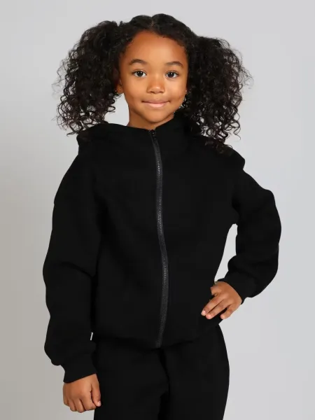 Design Oversized Zip-Up Hoodie and Jogger Set Gray - 11
