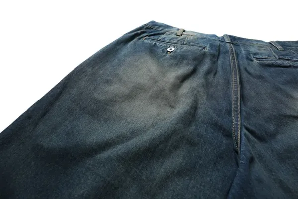Design Madness Pleated Denim Shorts Blue Shorts - 17