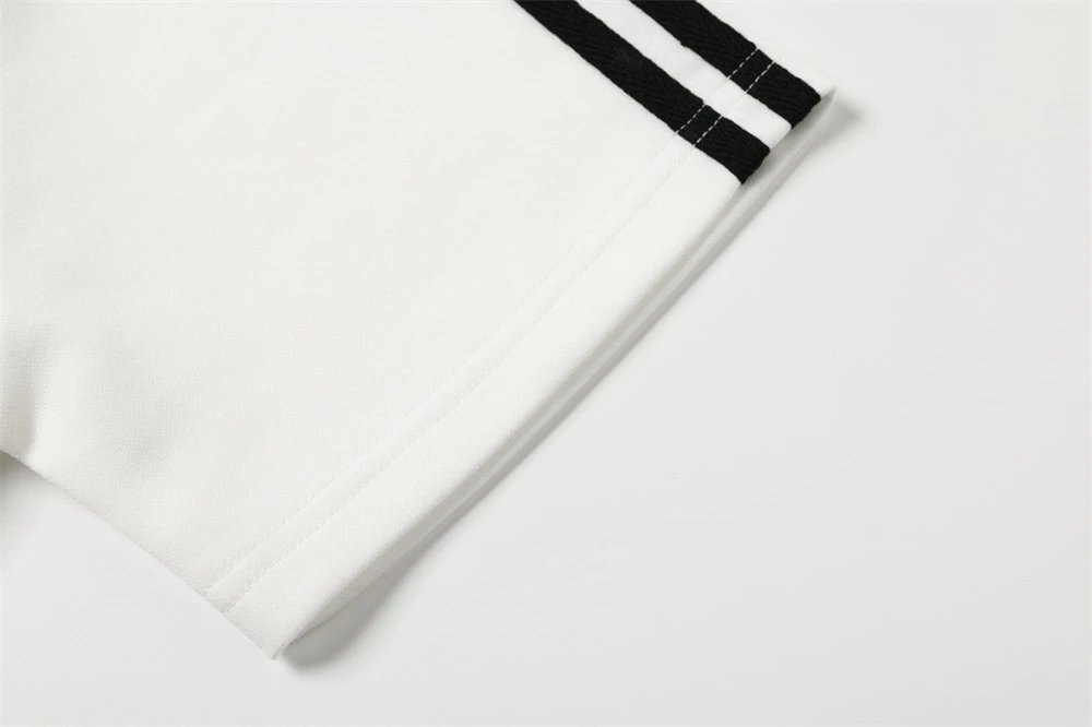 Design Taelplus Dove Stripe Jersey White / Black Jersey - 7