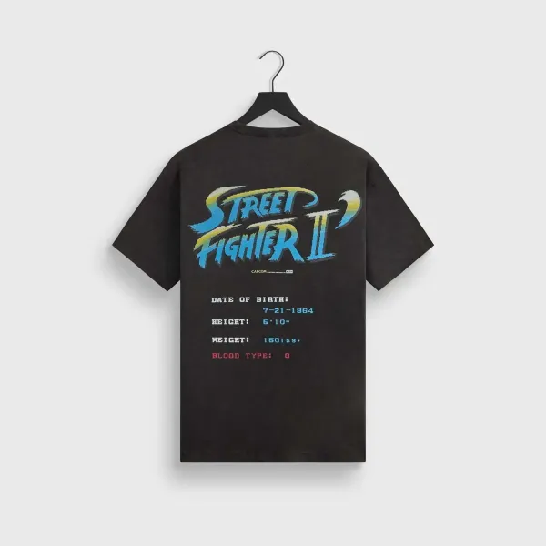 Kith x Capcom Street Fighter II Champion Edition Ryu Black T-Shirt - 28