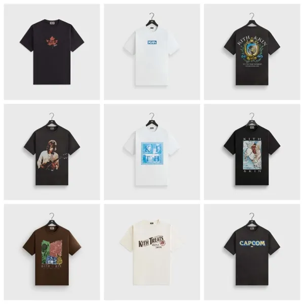 Kith x The Rolling Stones Keith Richards Graphic T-Shirt Black - 3