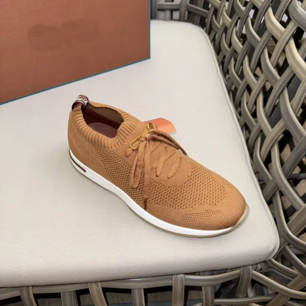 Hogan Interactive Knit Sneakers Tan Beige Sneakers - 5