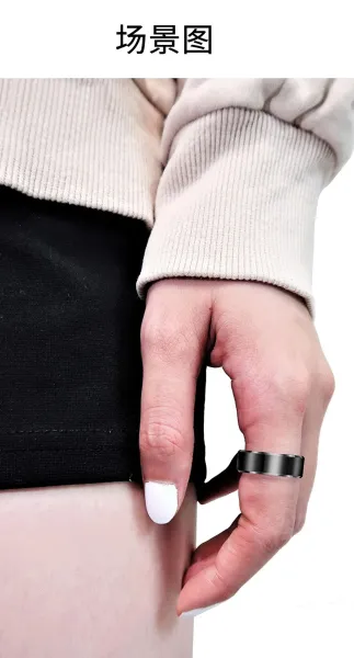 Apple Watch Ring Silver Smart Ring Electronics - 17