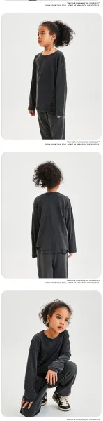 Design Distressed Oversized Long Sleeve T-Shirt Emerald Green - 11
