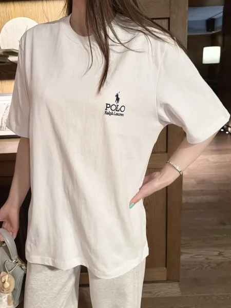 Polo Ralph Lauren Small Pony Logo T-Shirt Off-White T-Shirt - 30