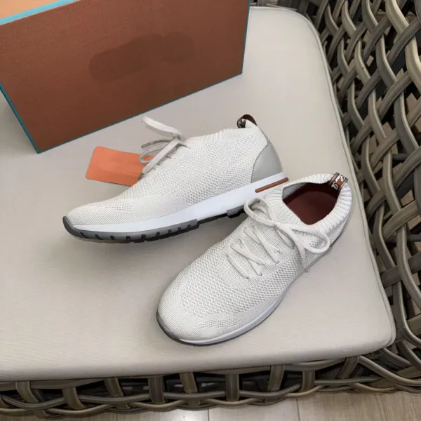 Hogan Interactive Knit Sneakers Tan Beige Sneakers - 13