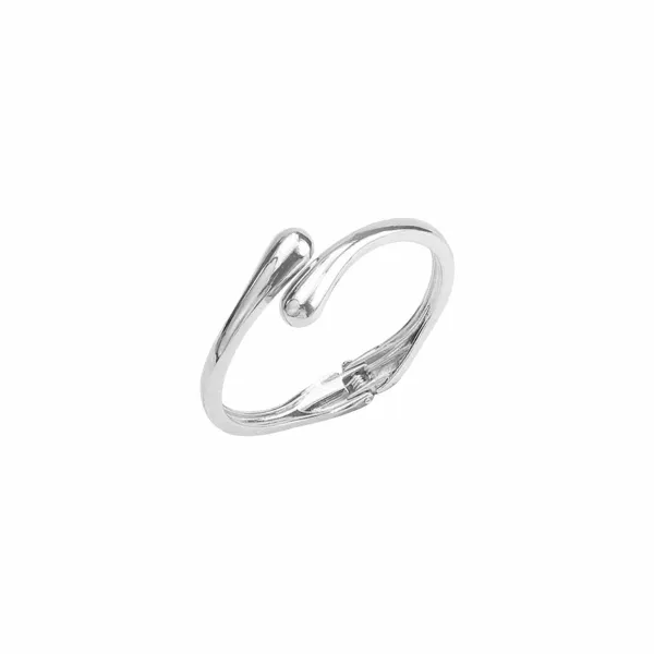Design Adjustable Open Ring Silver Jewelry - 1