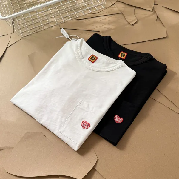 Human Made Heart Logo T-Shirt White and Black - 23