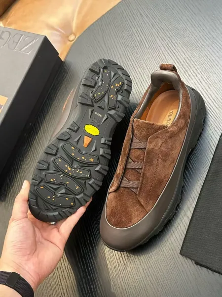 Hogan Interactive Sneaker Olive Suede Chunky Sneakers - 9